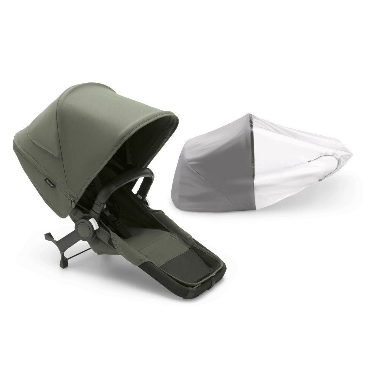 Bugaboo Donkey 5 Duo Extension Set Complete - Forest Green