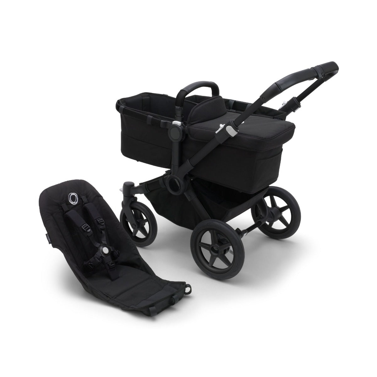 Bugaboo Donkey 5 Mono Pushchair - Midnight Black Canopy