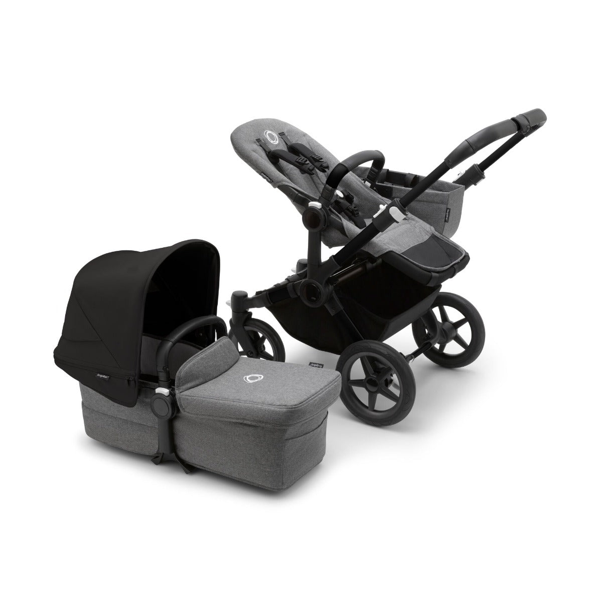 Bugaboo Donkey 5 Mono Pushchair - Midnight Black Canopy