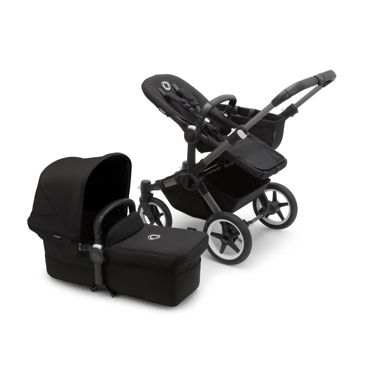Bugaboo Donkey 5 Mono Pushchair - Midnight Black Canopy
