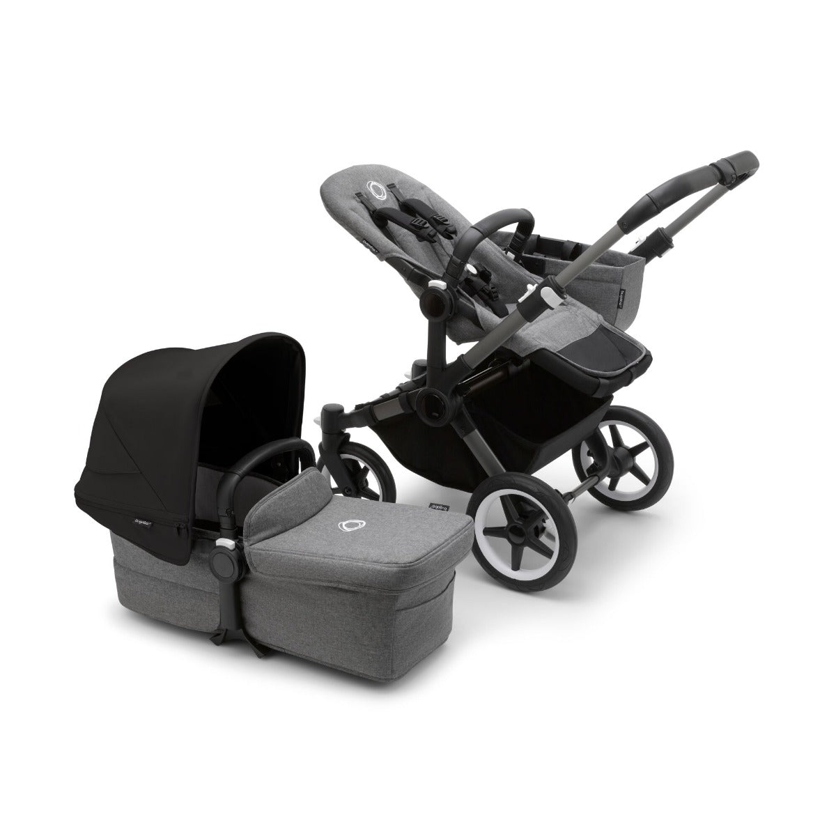 Bugaboo Donkey 5 Mono Pushchair - Midnight Black Canopy
