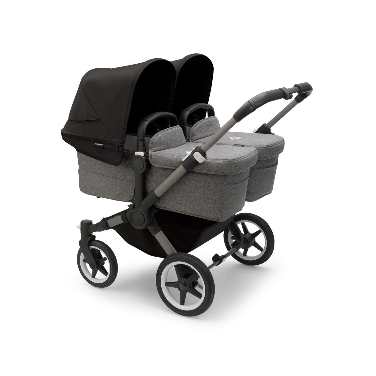 Bugaboo Donkey 5 Twin Pushchair - Midnight Black Canopy