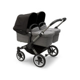 Bugaboo Donkey 5 Twin Pushchair - Midnight Black Canopy
