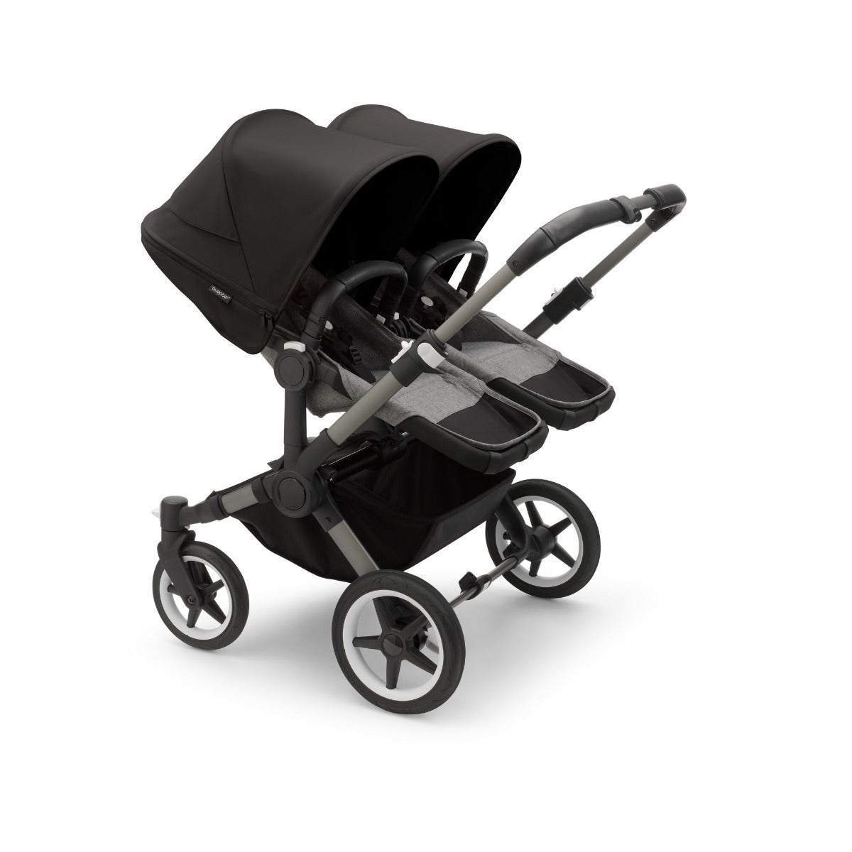 Bugaboo Donkey 5 Twin Pushchair - Midnight Black Canopy