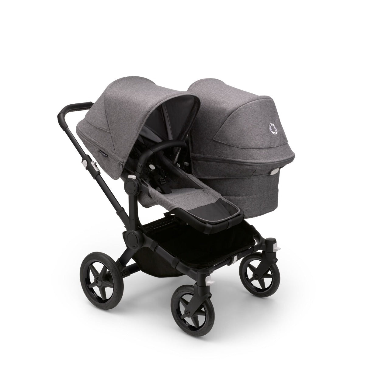Bugaboo Donkey 5 Duo Pushchair - Grey Melange Canopy