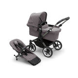 Bugaboo Donkey 5 Mono Ultimate Cybex Cloud T Travel System Bundle - Grey Melange