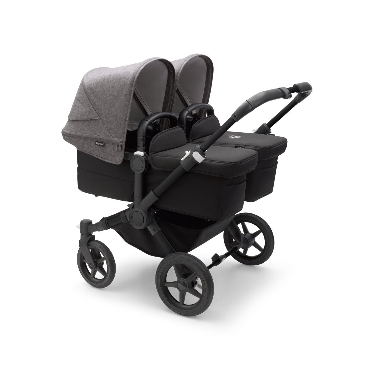 Bugaboo Donkey 5 Twin Pushchair - Grey Melange Canopy