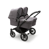 Bugaboo Donkey 5 Twin Pushchair - Grey Melange Canopy