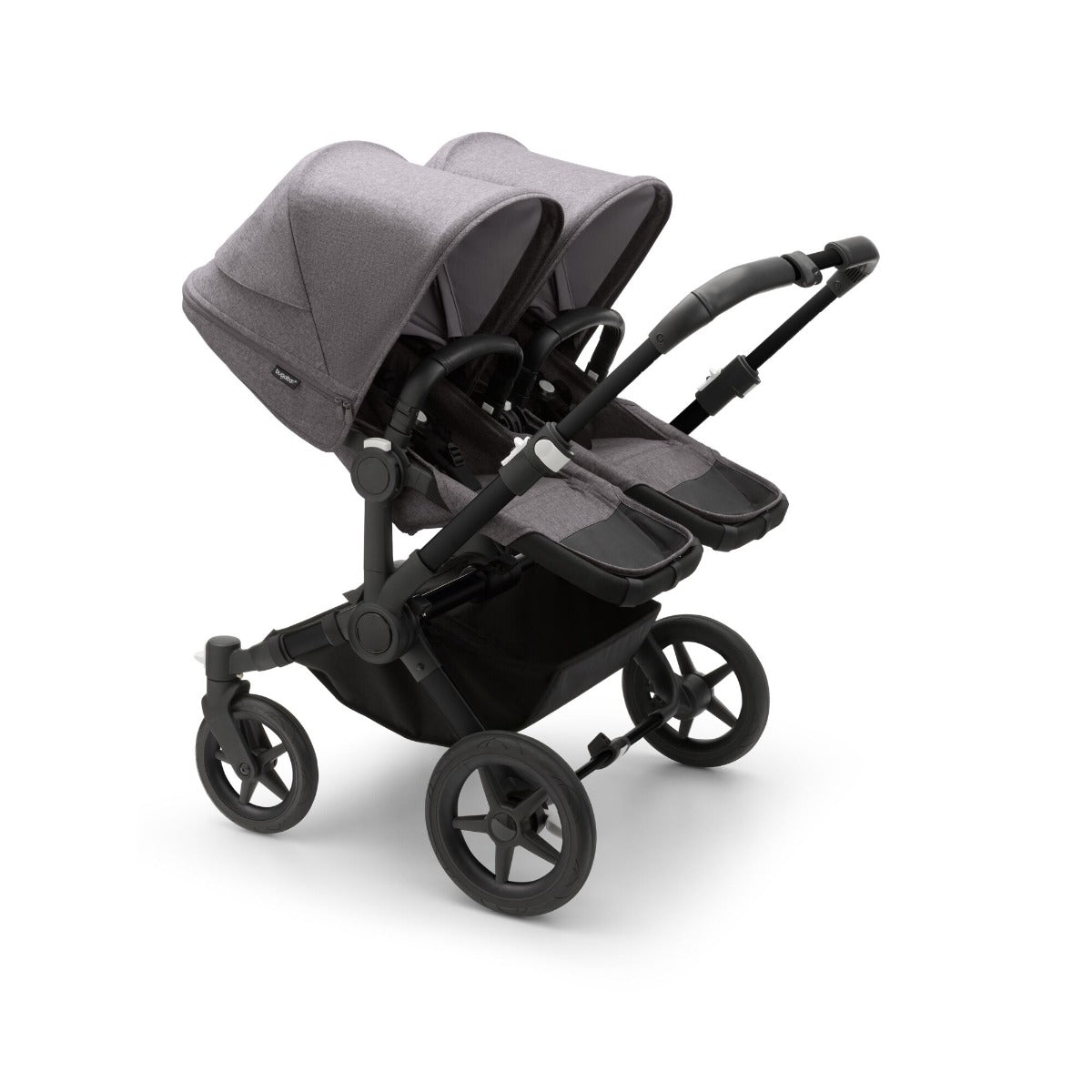 Bugaboo Donkey 5 Twin Pushchair - Grey Melange Canopy