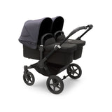 Bugaboo Donkey 5 Twin Pushchair - Stormy Blue Canopy
