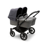 Bugaboo Donkey 5 Twin Pushchair - Stormy Blue Canopy