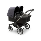 Bugaboo Donkey 5 Twin Pushchair - Stormy Blue Canopy
