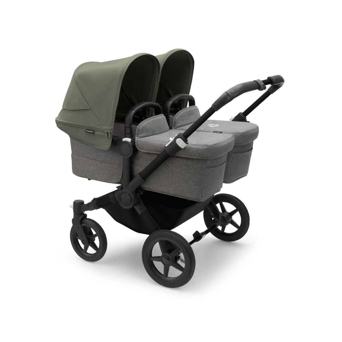 Bugaboo Donkey 5 Twin Pushchair - Forest Green Canopy