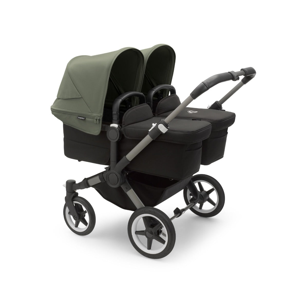 Bugaboo Donkey 5 Twin Pushchair - Forest Green Canopy