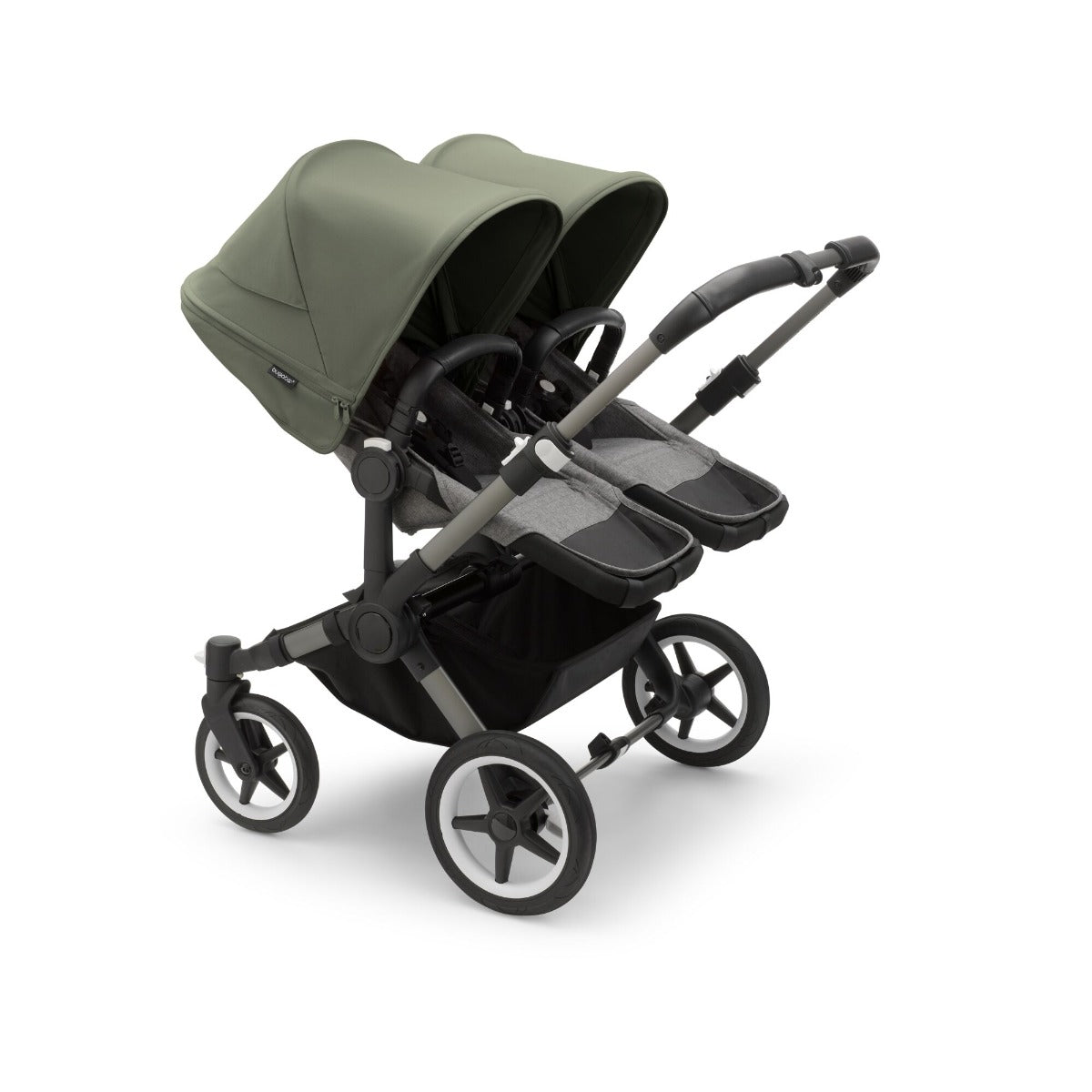 Bugaboo Donkey 5 Twin Pushchair - Forest Green Canopy