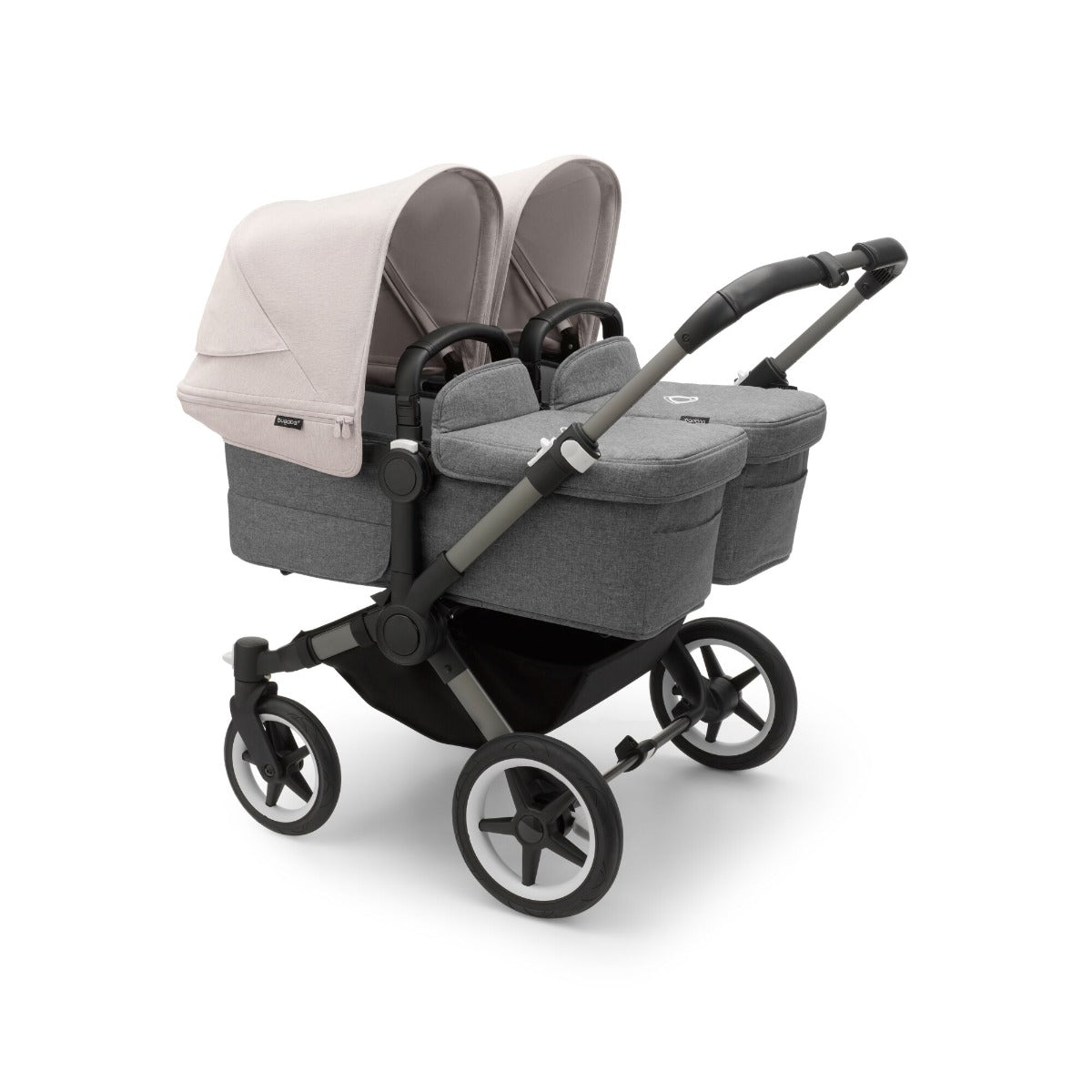 Bugaboo Donkey 5 Twin Pushchair - Misty White Canopy