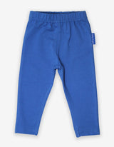 Toby Tiger Organic Blue Basic Leggings
