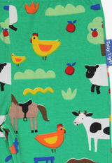 Toby Tiger Organic Hillside Print Leggings