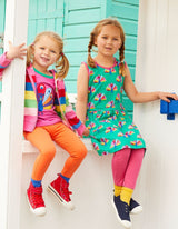 Toby Tiger Organic Pink Basic Leggings