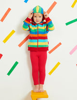 Toby Tiger Organic Red Basic Leggings