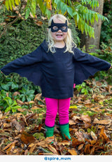 Organic Batwing T-Shirt & Mask Costume Set