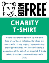 Toby Tiger Organic Born Free Tiger Applique Long-Sleeved T-Shirt