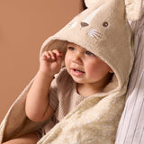 Tutti Bambini Hooded Towel - Love Cats