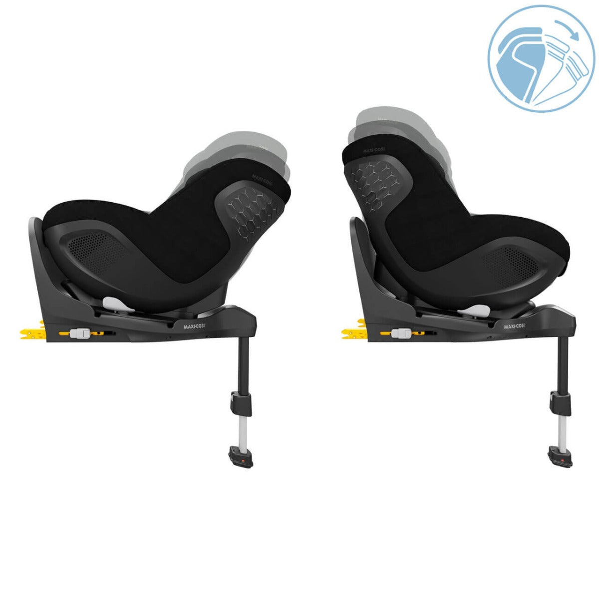 Maxi-Cosi Mica 360 Pro with SlideTech® - Authentic Black 2