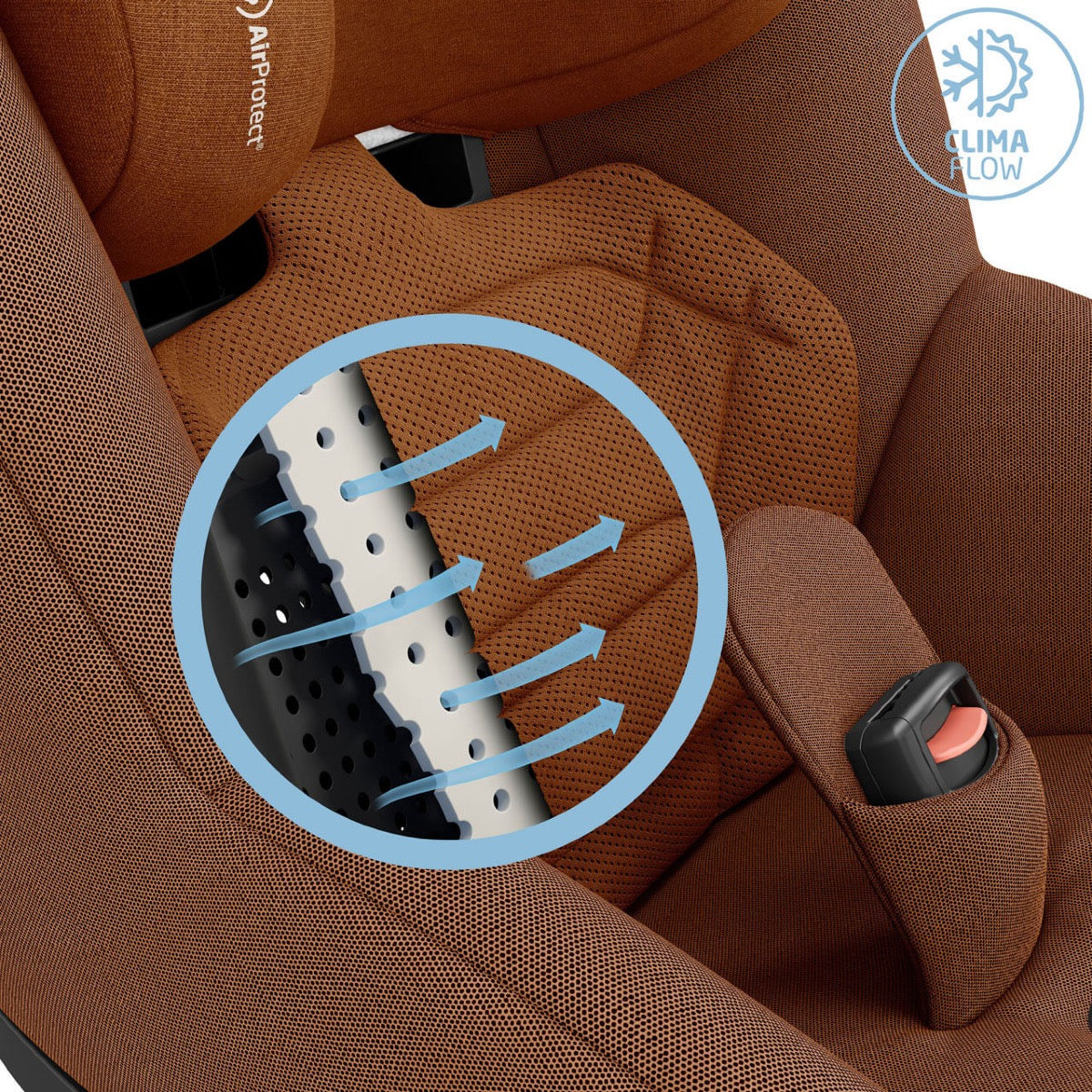 Maxi-Cosi Pearl 360 Pro - Authentic Cognac