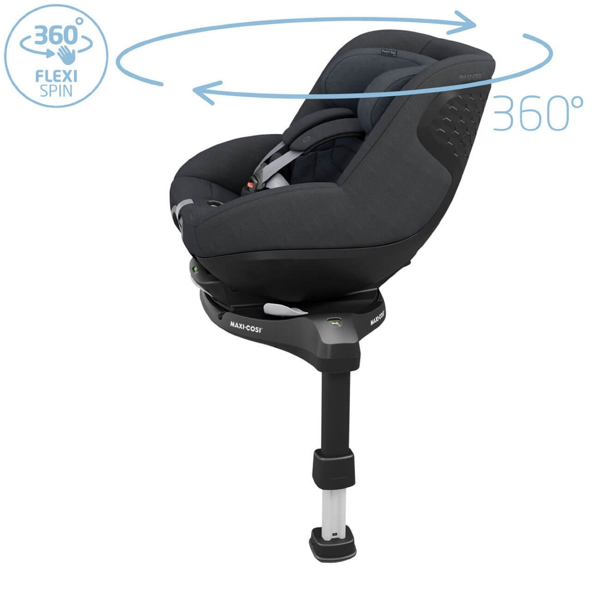 Maxi-Cosi Pearl 360 Pro - Authentic Graphite 6