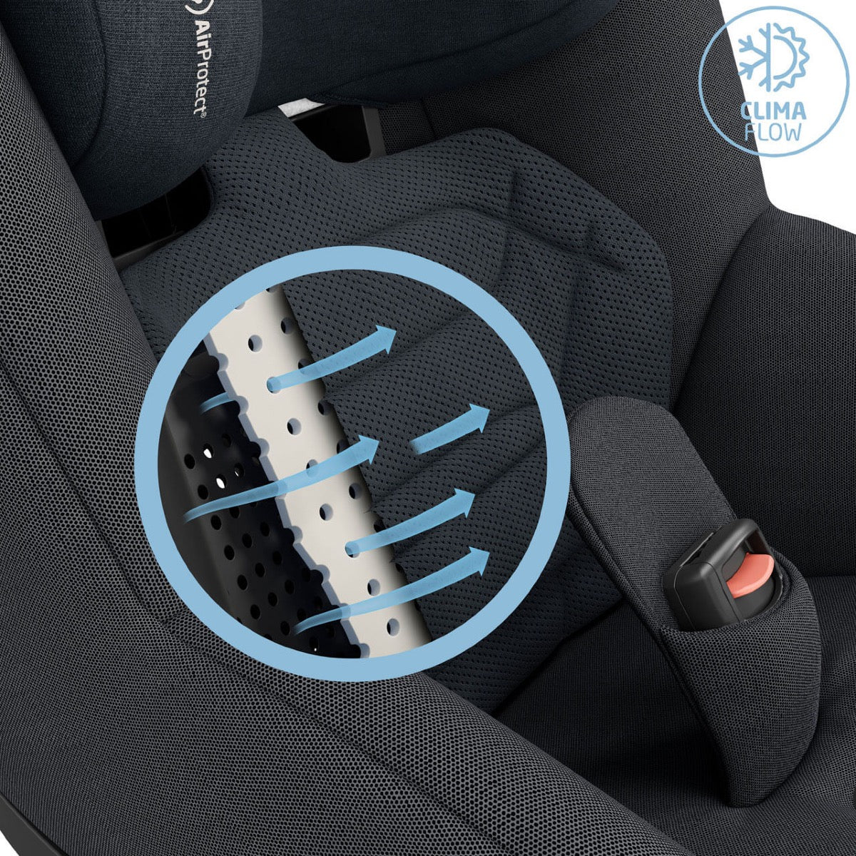 Maxi-Cosi Pearl 360 Pro - Authentic Graphite