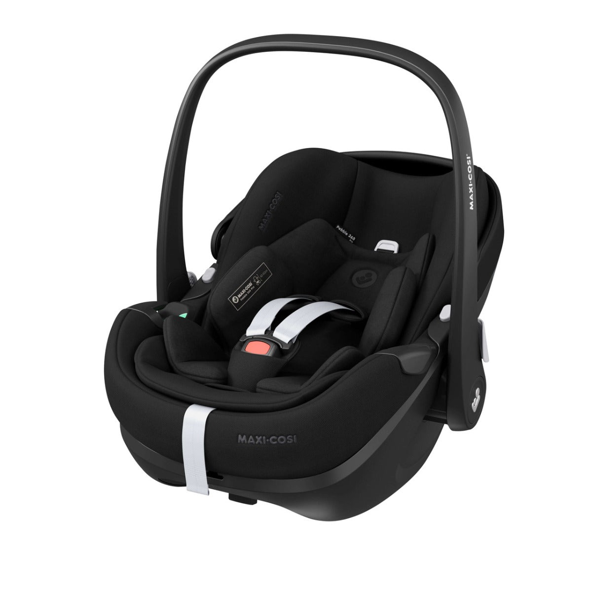 iCandy Peach 7 Twin Pushchair Travel System Bundle with Maxi-Cosi Pebble 360 Pro2 iSize Car Seat & Base - Biscotti