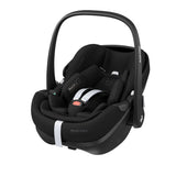 iCandy Peach 7 Twin Pushchair Travel System Bundle with Maxi-Cosi Pebble 360 Pro2 iSize Car Seat & Base - Biscotti