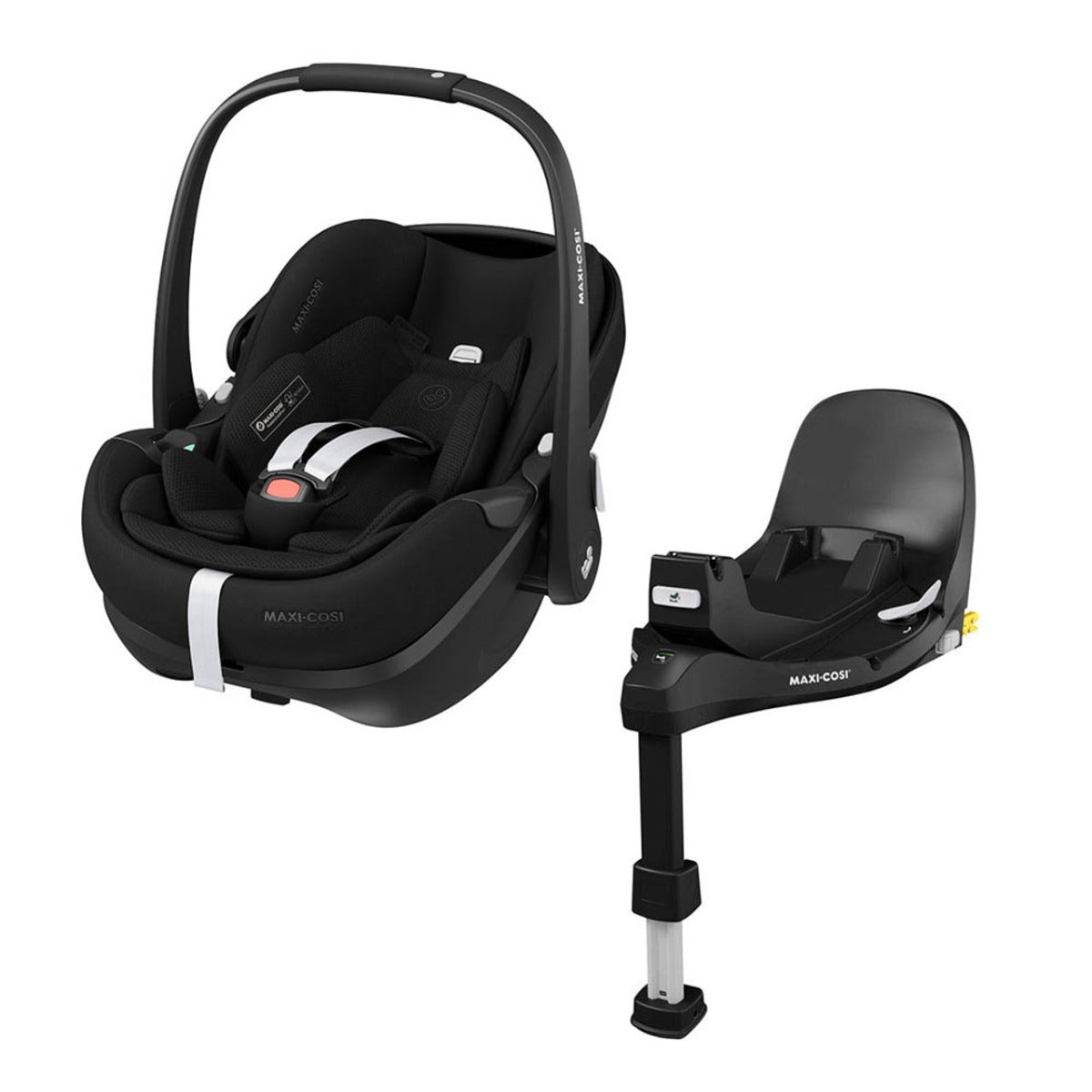 Maxi-Cosi Pebble 360 Pro2 Car Seat + FamilyFix 360 Pro Base - Twillic Black