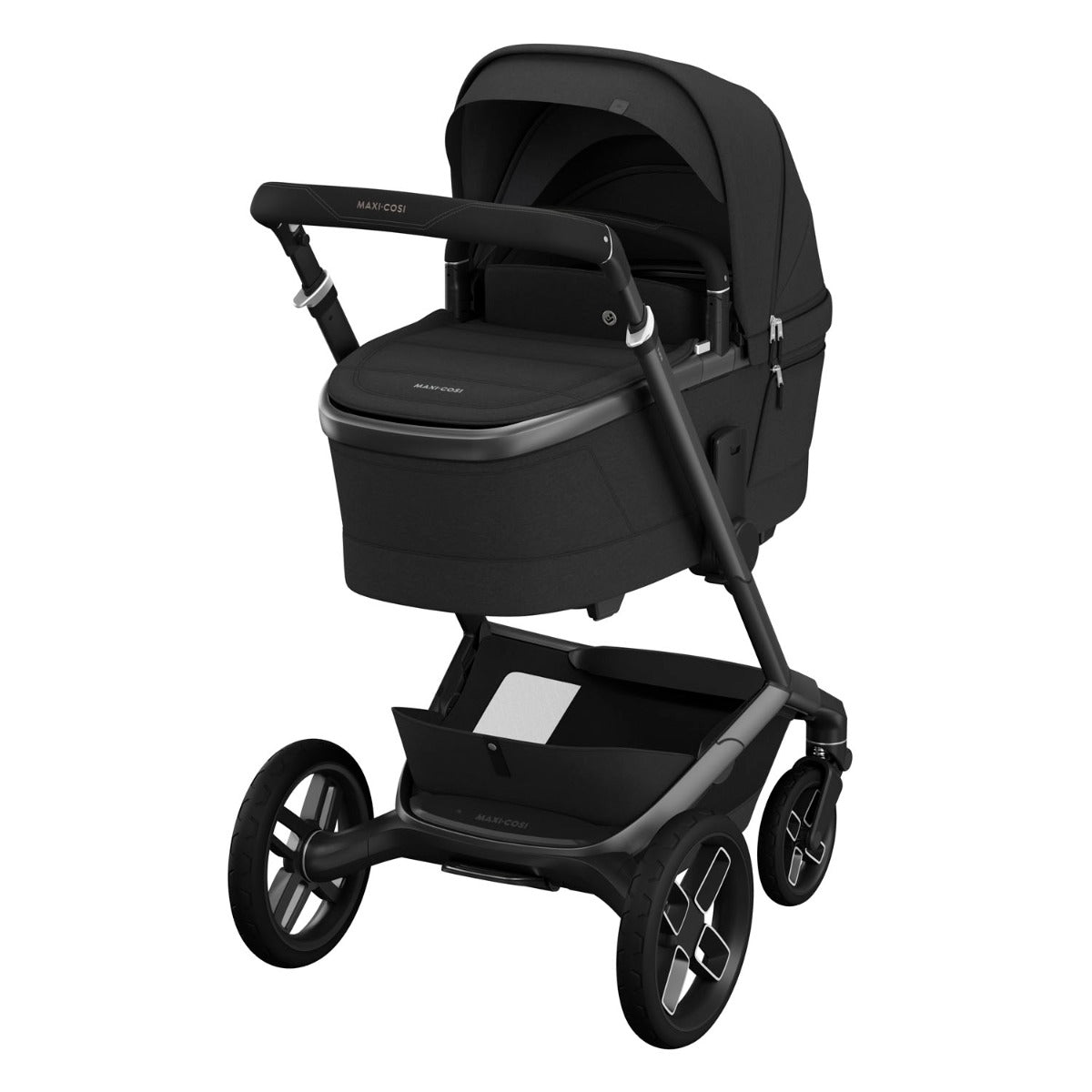 Maxi-Cosi Fame Pushchair + Carrycot - Twillic Black
