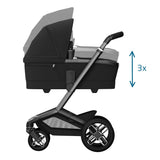 Maxi-Cosi Fame Pebble 360 Pro 2 Premium 9 Piece Travel System Bundle - Twillic Black