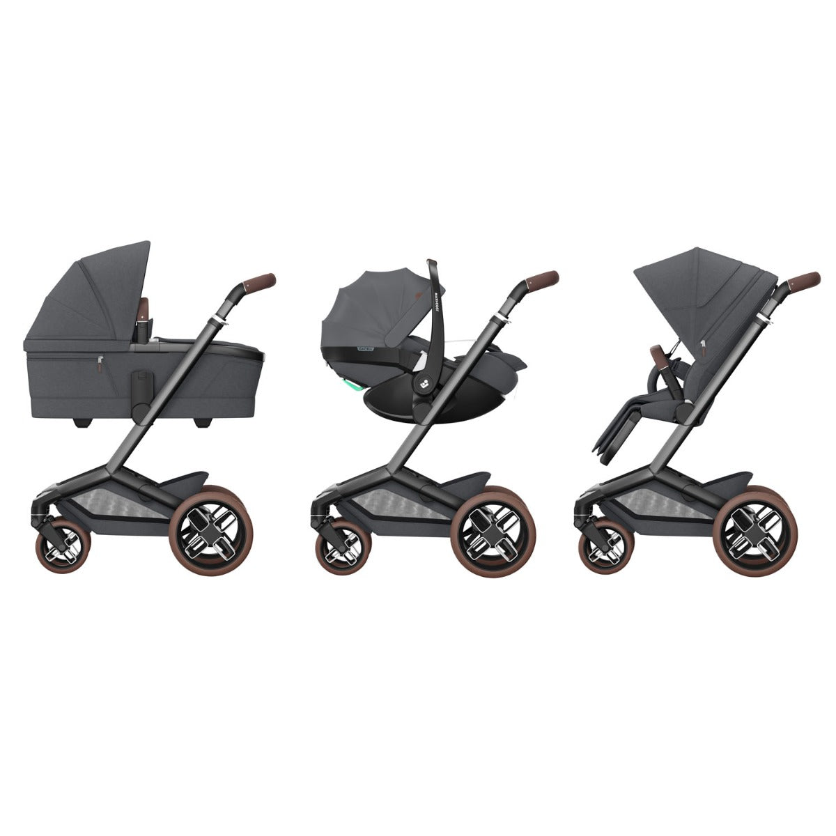Maxi-Cosi Fame Pebble 360 Pro 2 Travel System Bundle - Twillic Graphite