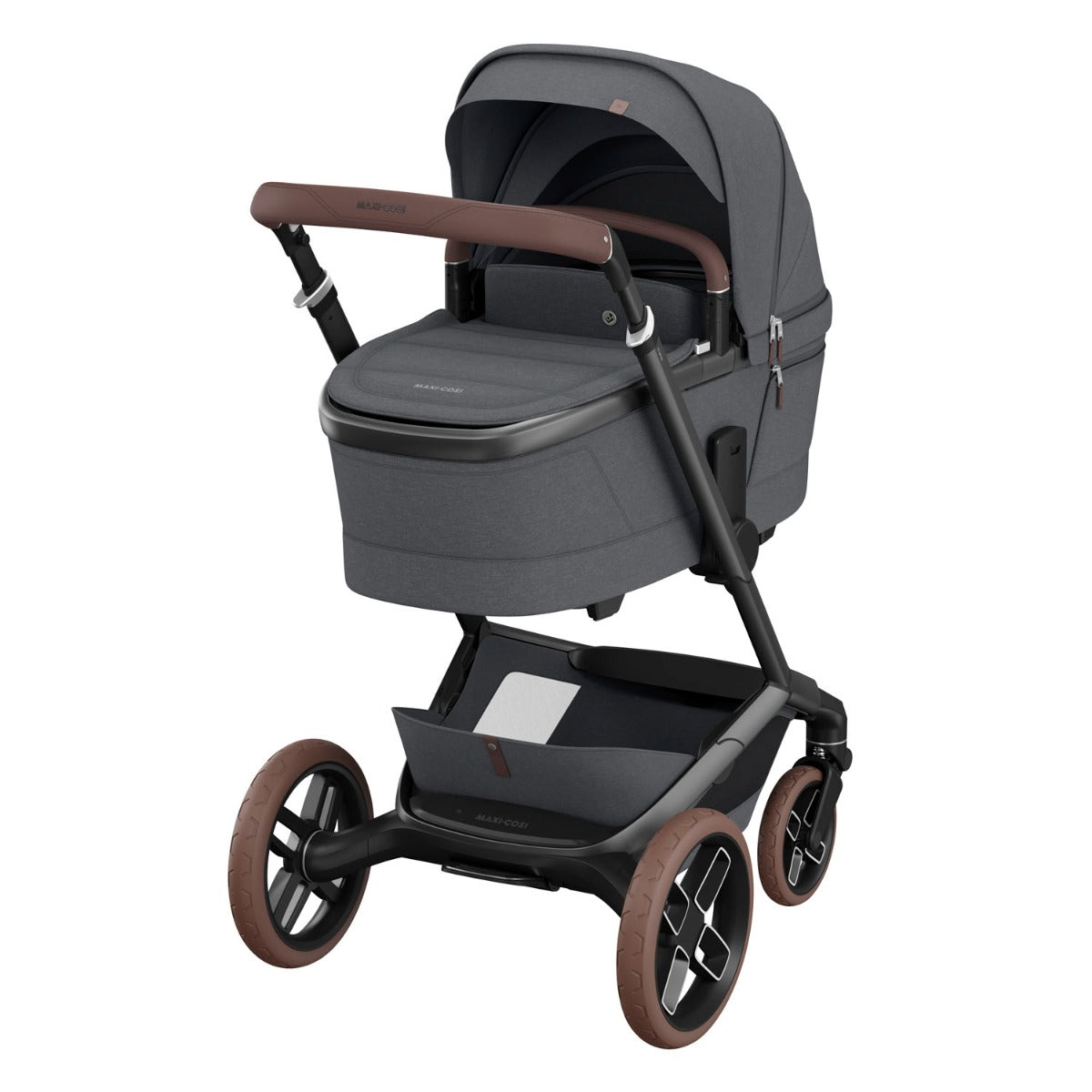 Maxi-Cosi Fame Pushchair + Carrycot - Twillic Graphite
