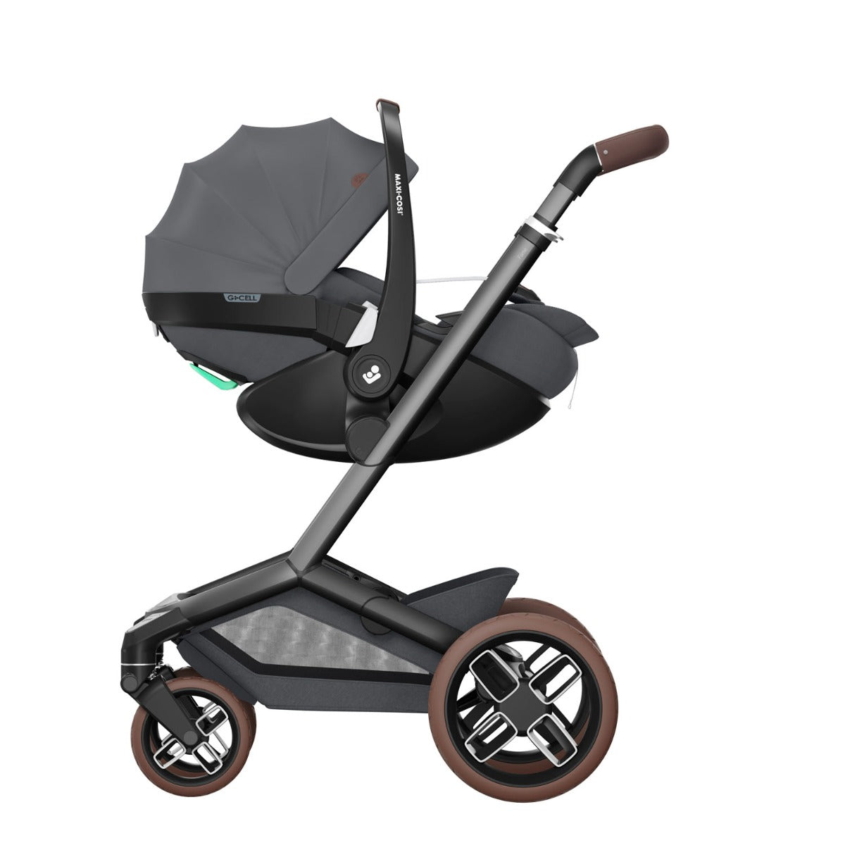 Maxi-Cosi Fame Pebble 360 Pro 2 Travel System Bundle - Twillic Graphite