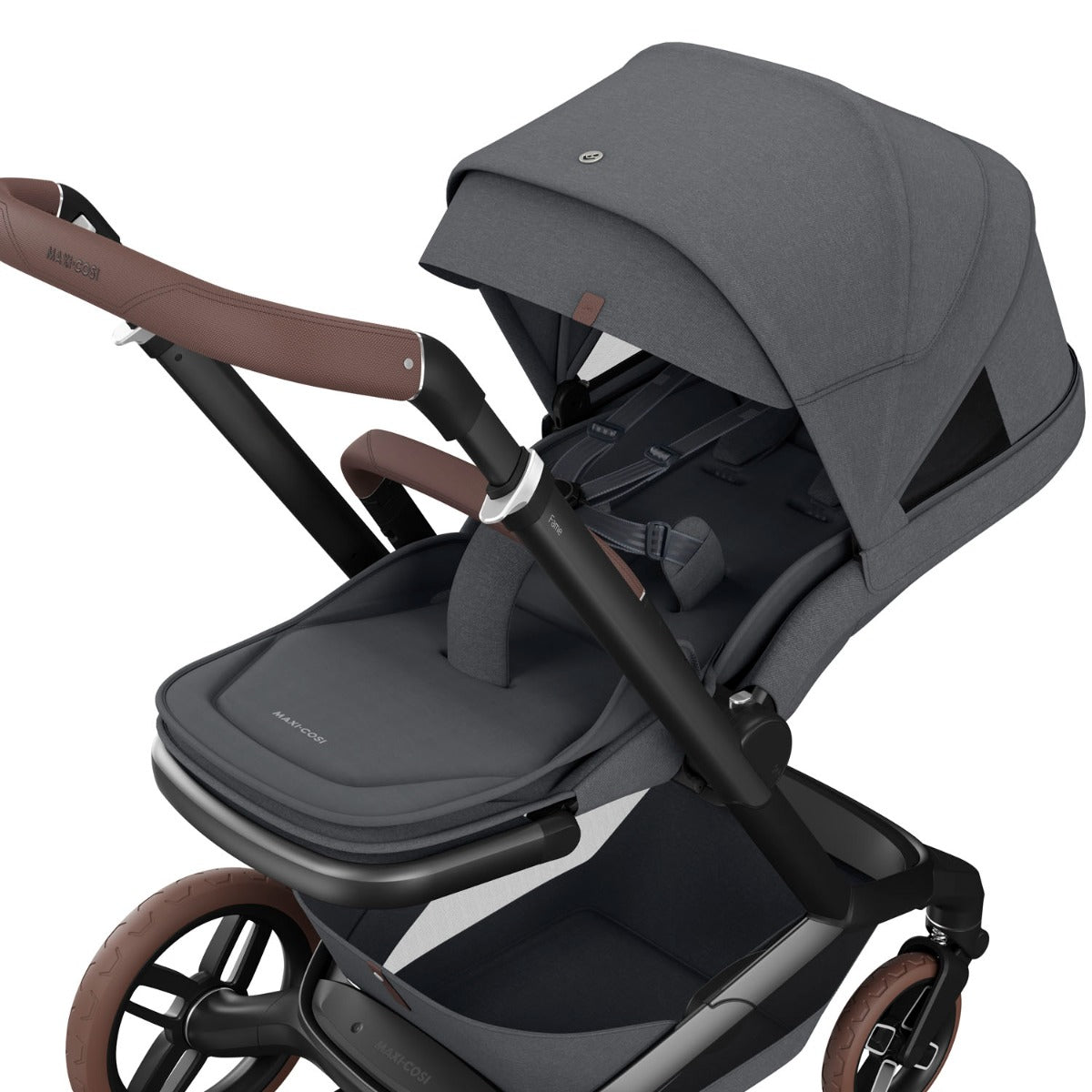 Maxi-Cosi Fame Pushchair + Carrycot - Twillic Graphite