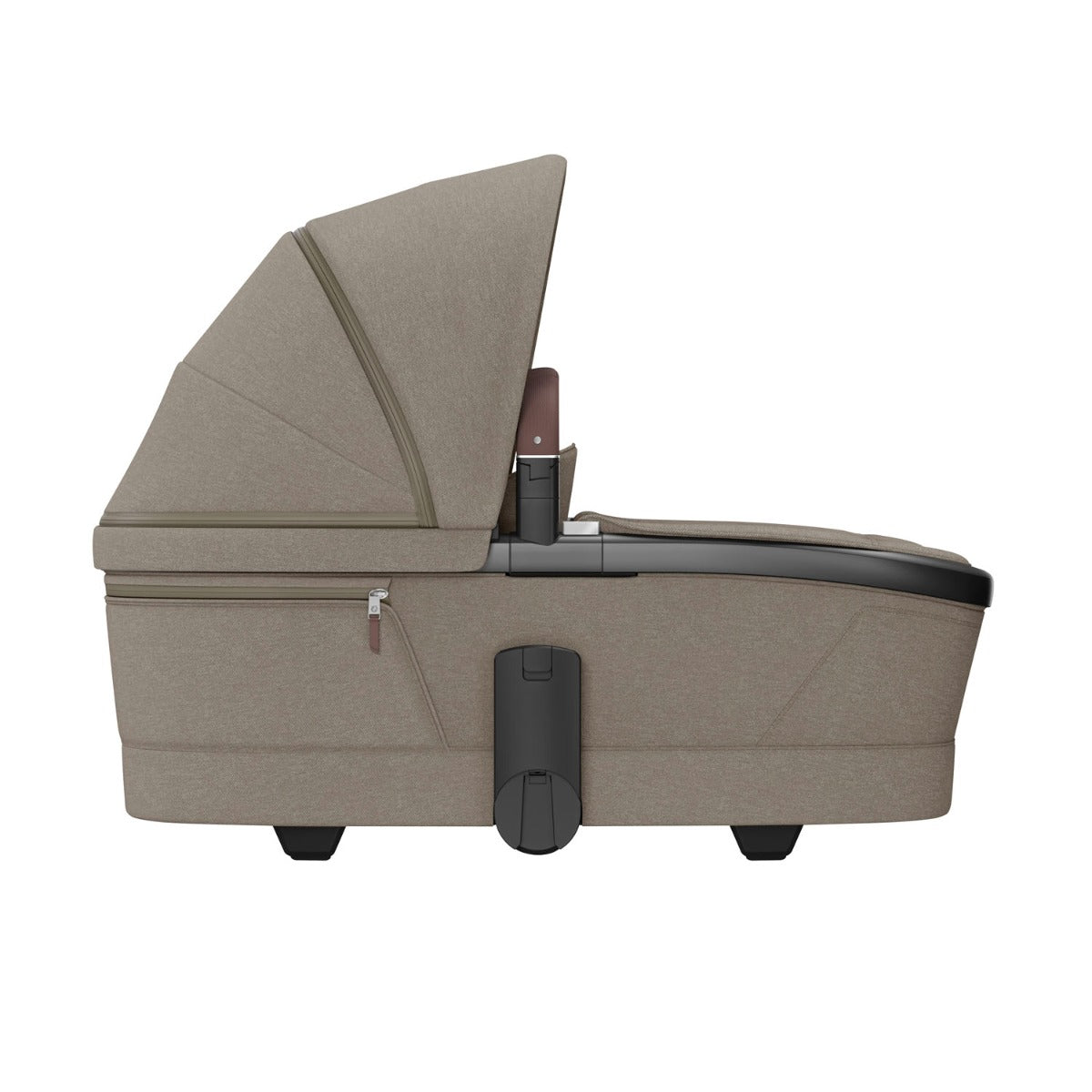 Maxi-Cosi Fame Pebble 360 Pro 2 Premium 9 Piece Travel System Bundle - Twillic Truffle with Black Wheels