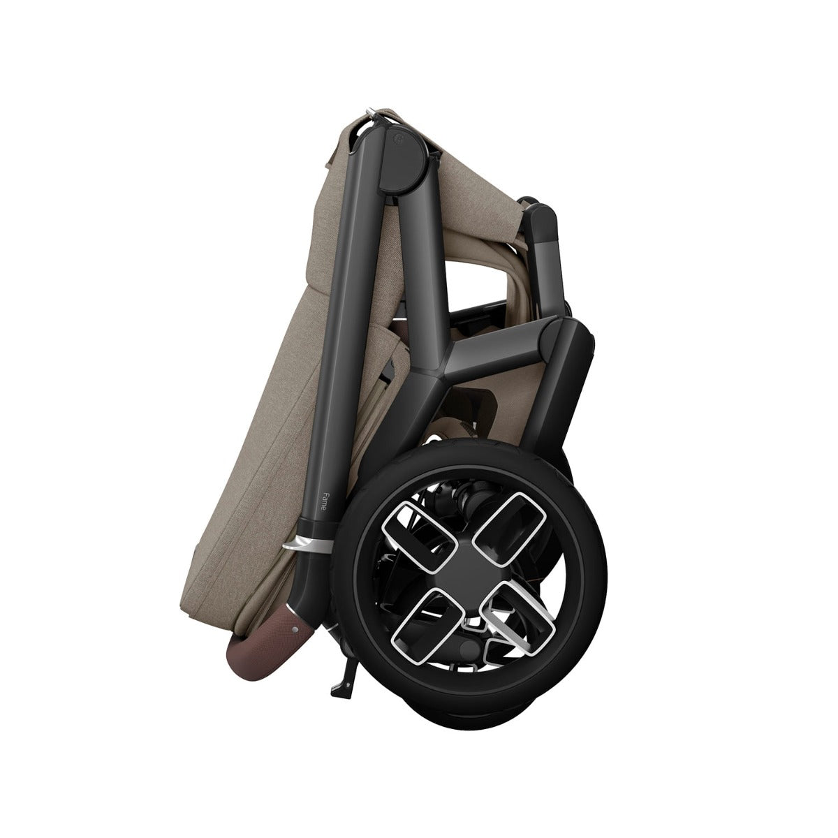 Maxi-Cosi Fame Pushchair + Carrycot - Twillic Truffle with Black Wheels
