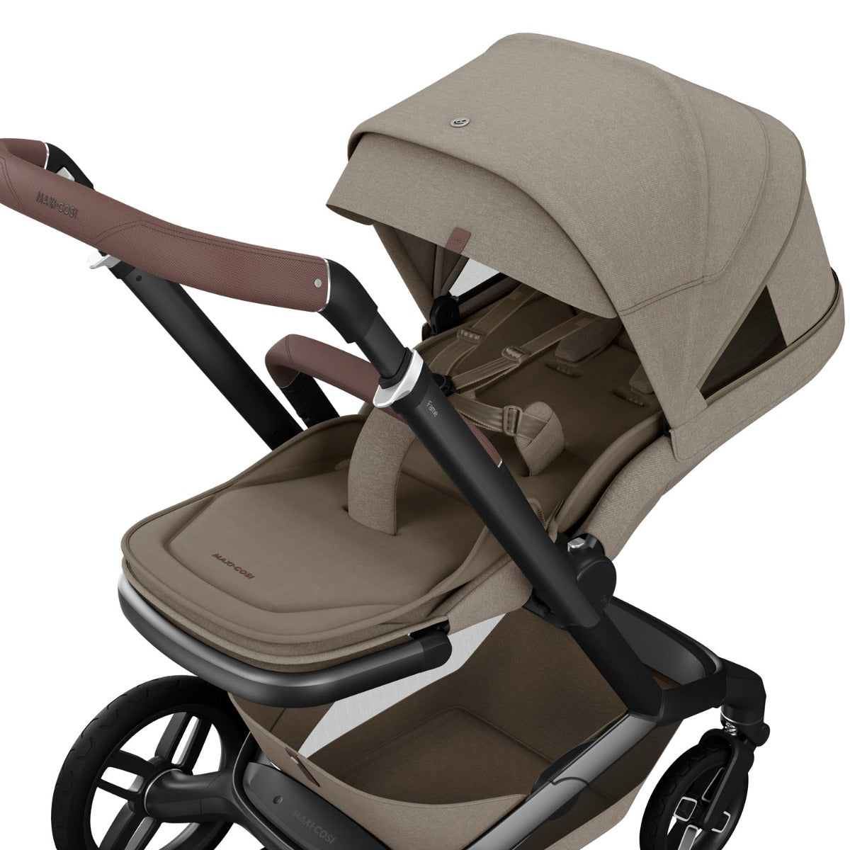 Maxi-Cosi Fame Pushchair - Twillic Truffle with Black Wheels