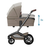 Maxi-Cosi Fame Pebble 360 Pro 2 Travel System Bundle - Twillic Truffle with Black Wheels