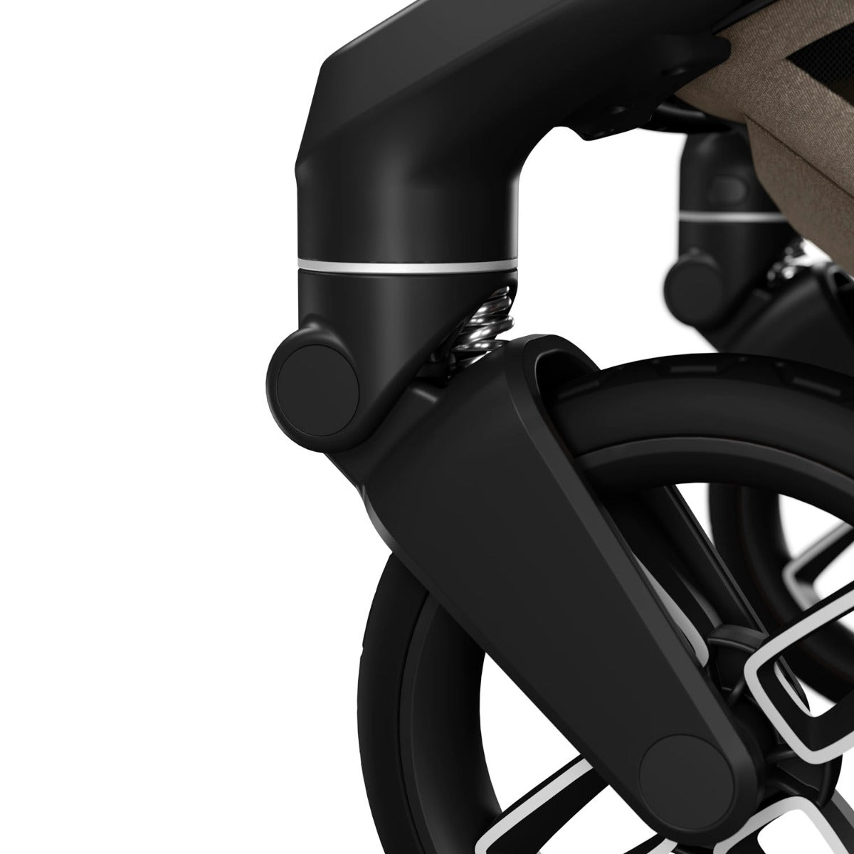 Maxi-Cosi Fame Pushchair + Carrycot - Twillic Truffle with Black Wheels