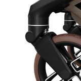 Maxi-Cosi Fame Pebble 360 Pro 2 Travel System Bundle - Twillic Truffle with Brown Wheels