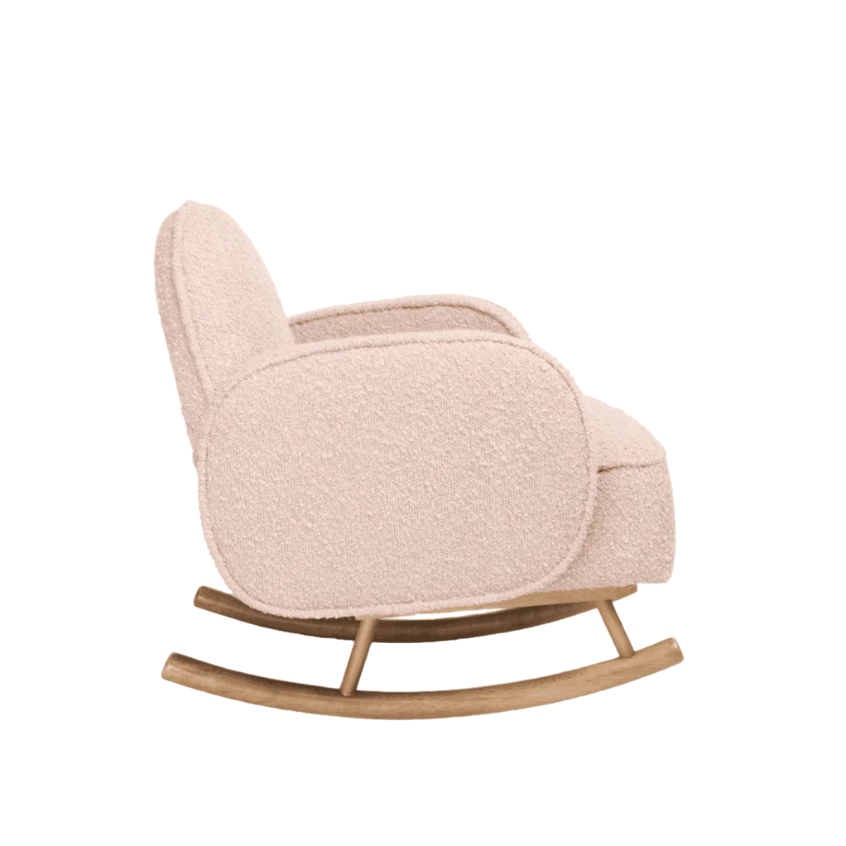 Tutti Bambini Micah Mini Me Children's Rocking Chair - Boucle Blush