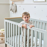 Tutti Bambini Misha Cot Bed - Golden Oak & Sage