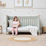 Tutti Bambini Misha Cot Bed - Golden Oak & Sage