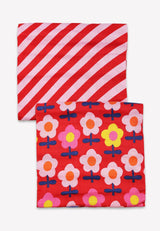 Toby Tiger Organic Pink Flower Muslin 2-Pack